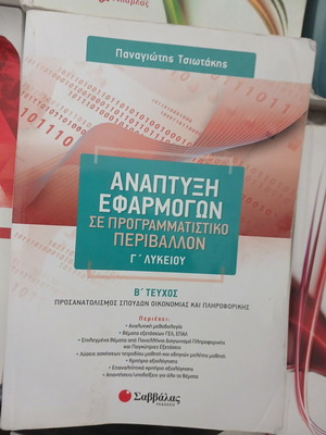 Application Development in a Programming Environment High School Book