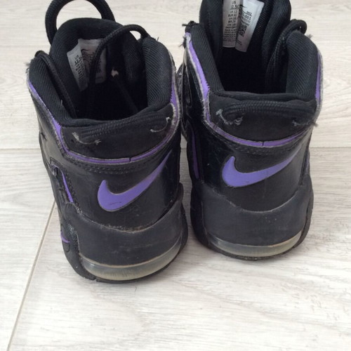 Nike Air More Uptempo FA22 BP kids shoes used, black, size 30