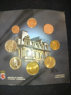 Λουξεμβούργο euro coin set 2003 σαν καινούργιο από σπασμένο Benelux blister