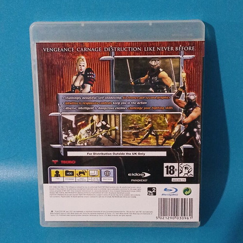 Ninja Gaiden Sigma PlayStation 3 game like new