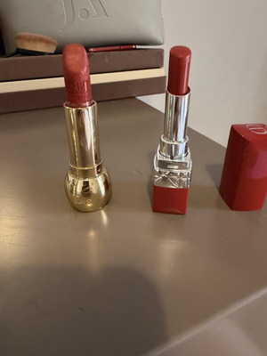 Dior Diorific 075 Ultra Spice 641 lipsticks like new, set of 2