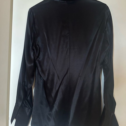 Zara Satin Black Blouse new, elegant luxury style