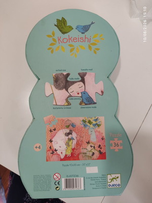 Djeco Japanese Puzzle 36 pieces like new