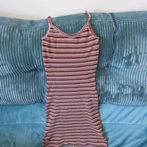 Brandy Melville Horizontal Stripes Dress size XS like new, colorful