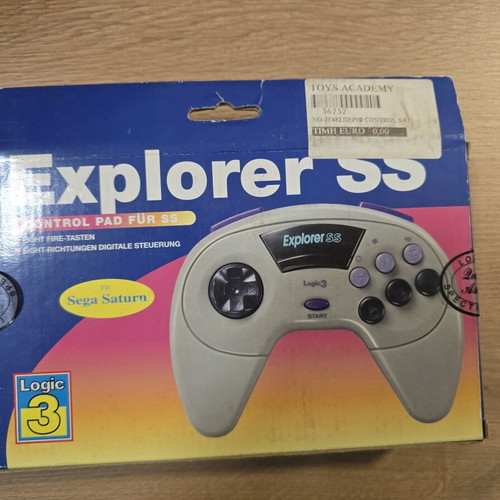 Explorer SS Control Pad for Sega Saturn new, Logic 3