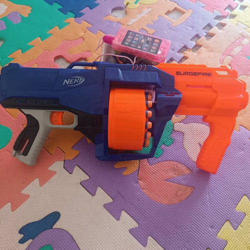 Nerf N-Strike Surgefire with 15 darts new in box