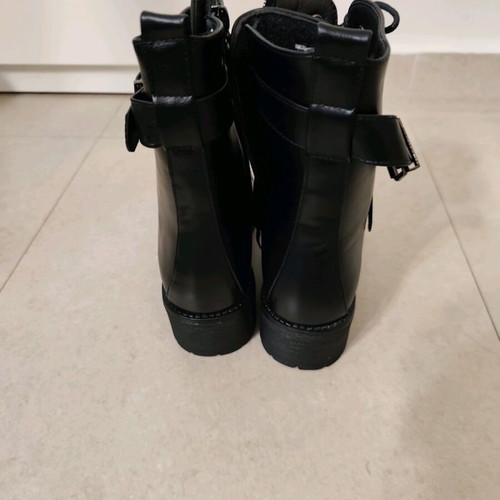 Women's black ankle boots new, size 36