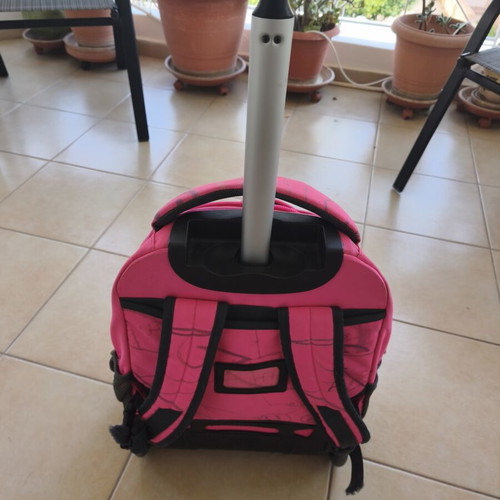 Polo school trolley bag with 5 compartments