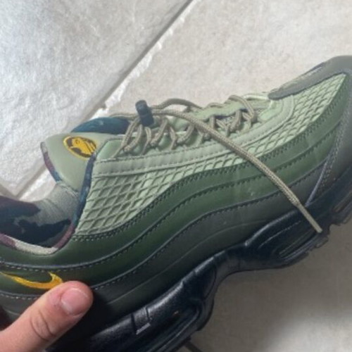 Corteiz Shoes Like New, Size 45, Green