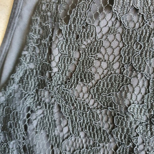 Julia Bergovich lace mini dress like new, black, size S