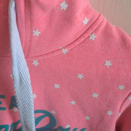 Superdry women's pink hoodie like new, vintage series