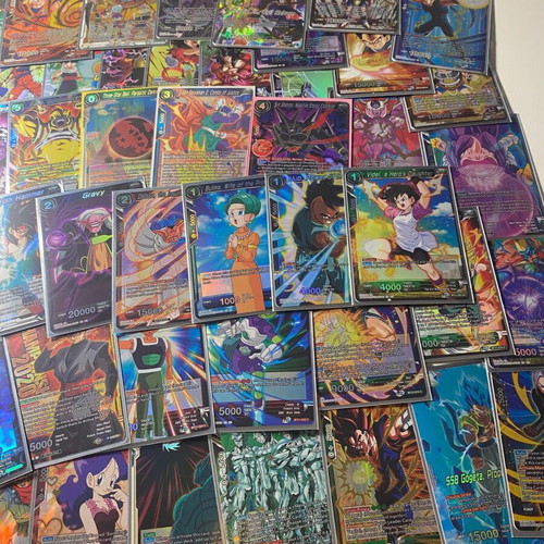Dragon Ball foil cards like new, set of 69