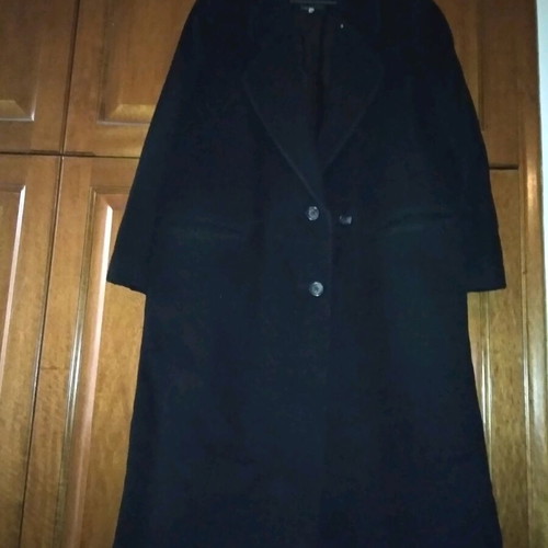 Sinanis coat used, black, size 48