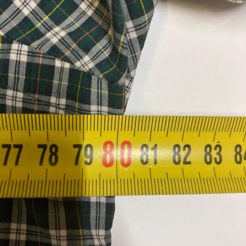 Ralph Lauren Overhemd Custom Fit Regent Green Blocked, 3XL