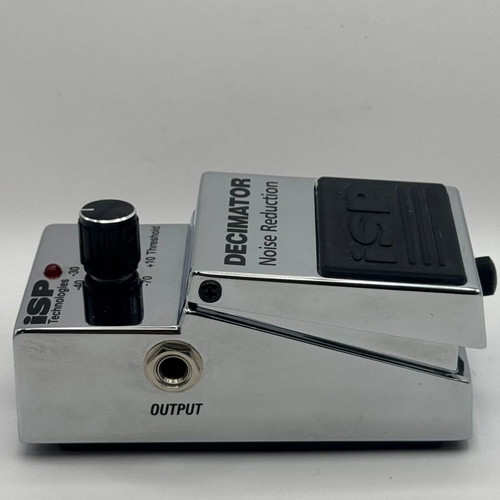 ISP Decimator noise reduction guitar pedal