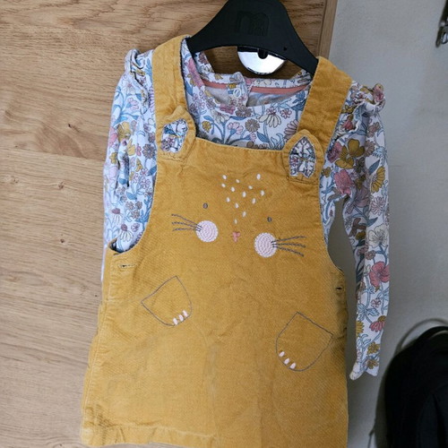 Romper dress and blouse 9-12 months