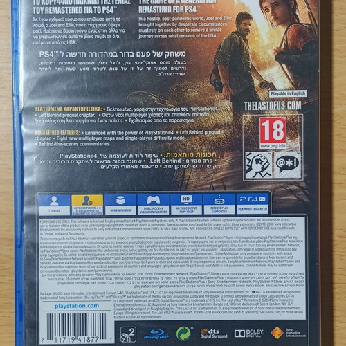 The Last of Us PS4 used