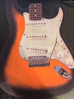 Stratocaster guitar mousepad like new