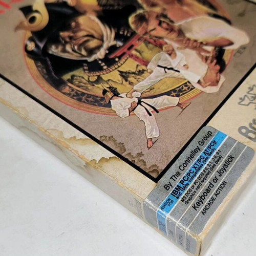 Karateka PC Big Box used, action fighting game by Broderbund