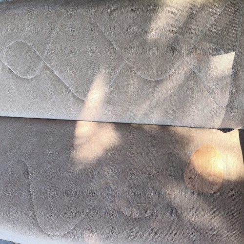 Sofa bed with storage used
