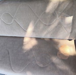Sofa bed with storage used