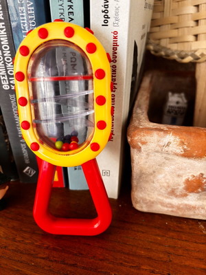 Colorful baby rattle