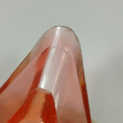 Vintage plastic table lamp Nufaro used, 70s