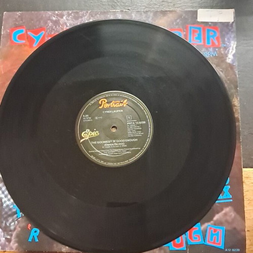 The Goonies R'Good Enough Maxi Single used, Cyndi Lauper