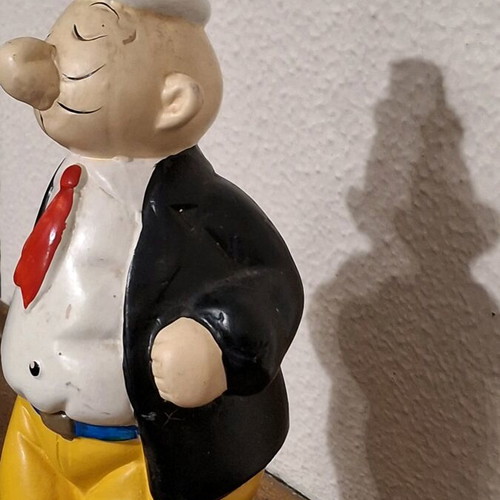 Vintage Popeye Gondrand figure 1997 resin used
