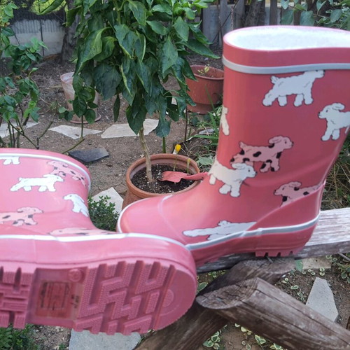 Children's rain boots new no 24 with lining