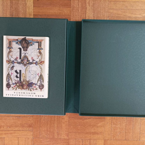 Mira Calligraphiae Monumenta book new in paper and fabric case