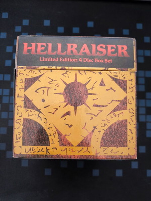 Hellraiser Limited Edition Puzzle Box 4-δίσκων DVD συλλογή