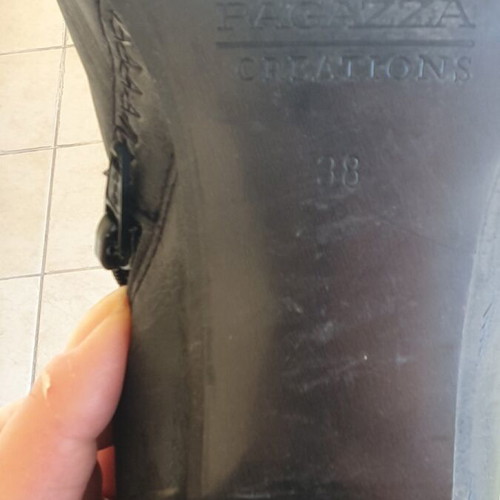 Ragazza boots size 38 like new, black