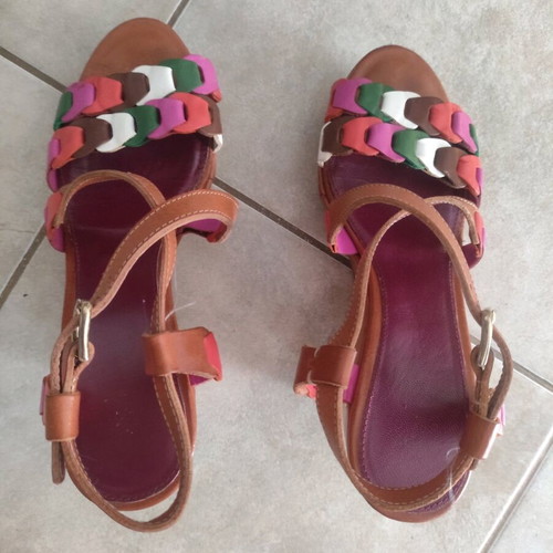 Missoni sandals size 37 like new, multicolor
