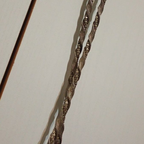 Vintage sterling silver chain used, stamped 950, 42.38g