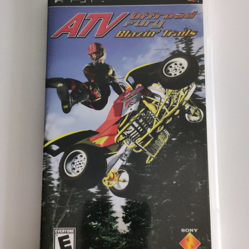 PSP ATV Offroad Fury Blazing Trails used, case and manual