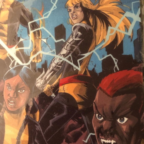 New Mutants mousepad unused