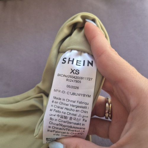 Bikini mint color new, Shein, size XS