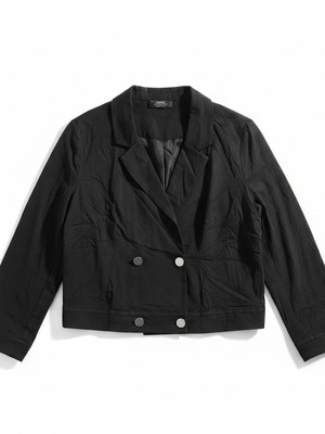 Bershka black cropped blazer size M