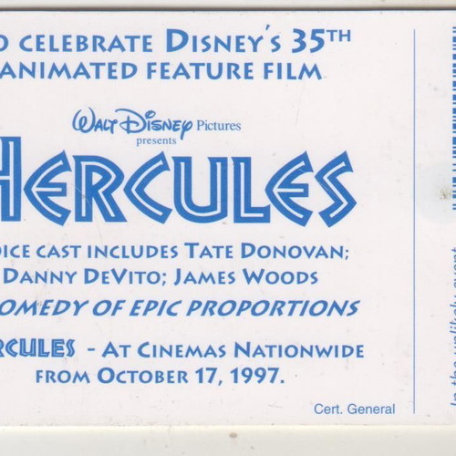 Phone card Ireland Hercules used