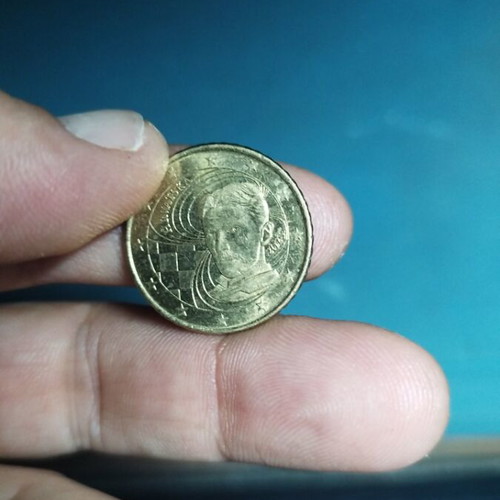 Κέρμα 50 λεπτών ευρώ από Κροατία μεταχειρισμένο, Νίκολα Τέσλα 2023