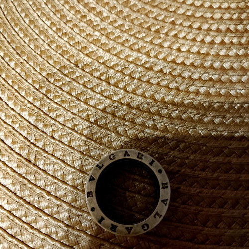 Bvlgari ring used, silver