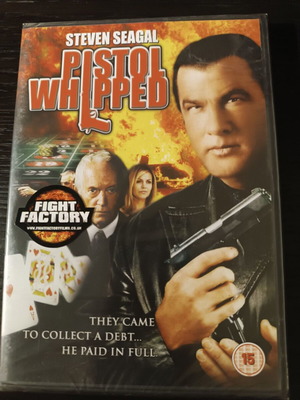 DVD Pistol Whipped με Steven Seagal καινούργιο, περιπέτεια