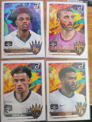 Κάρτες Panini Donruss World Cup σαν καινούργιες, 4 τεμ. με sleeve