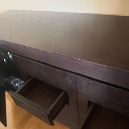 Wenge buffet like new 210x50 with cabinets and drawers