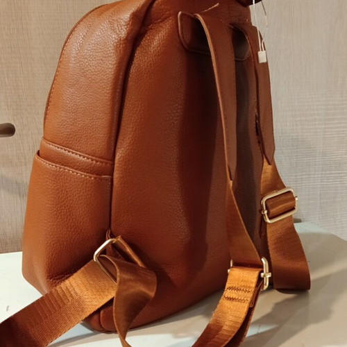 Women's backpack new, brown