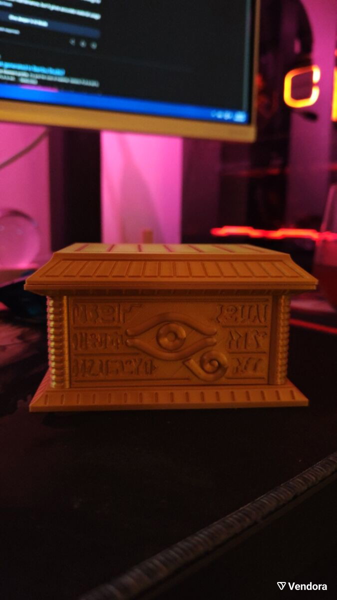 psy deck yugioh Yu-Gi-Oh Gold Sarcophagus & Millennium Bricks Resin Statue