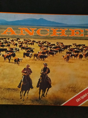 RANCHER board game used from 1970 with missing horse piece
