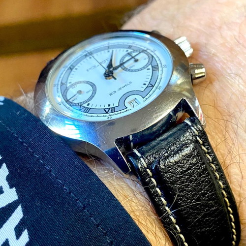 Poljot chronograph mechanical vintage 1980 men's 38mm with 23 jewels