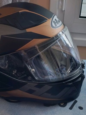 Hjc i70 helmet used, size small, with pinlock and sunvisor